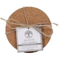 Pack of 6 Cork Coasters