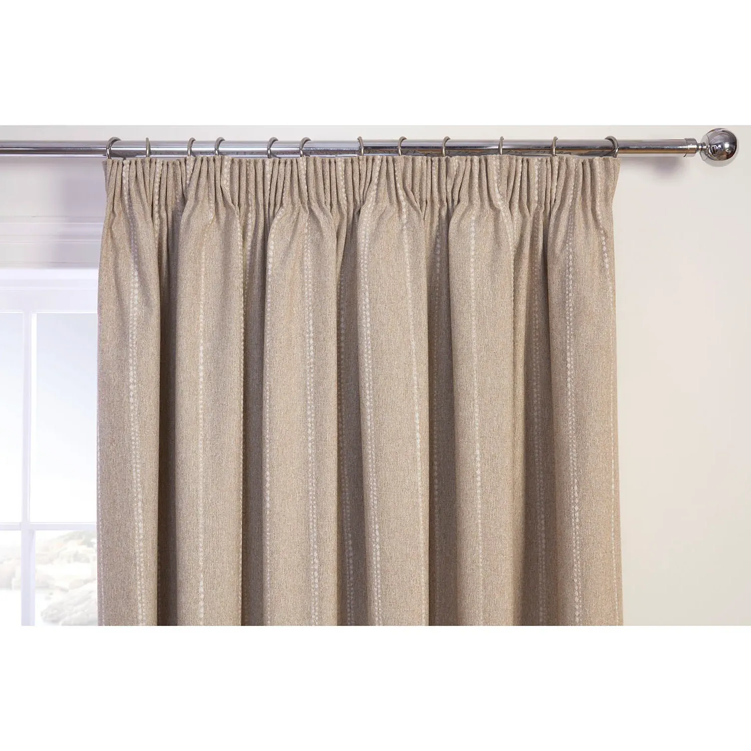 Padstow Thermal Blackout Curtain - Natural