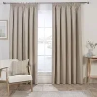 Padstow Thermal Blackout Curtain - Natural
