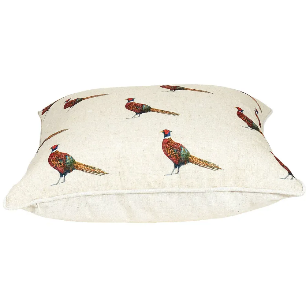 Pheasant Cushion - Natural