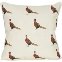 Pheasant Cushion - Natural