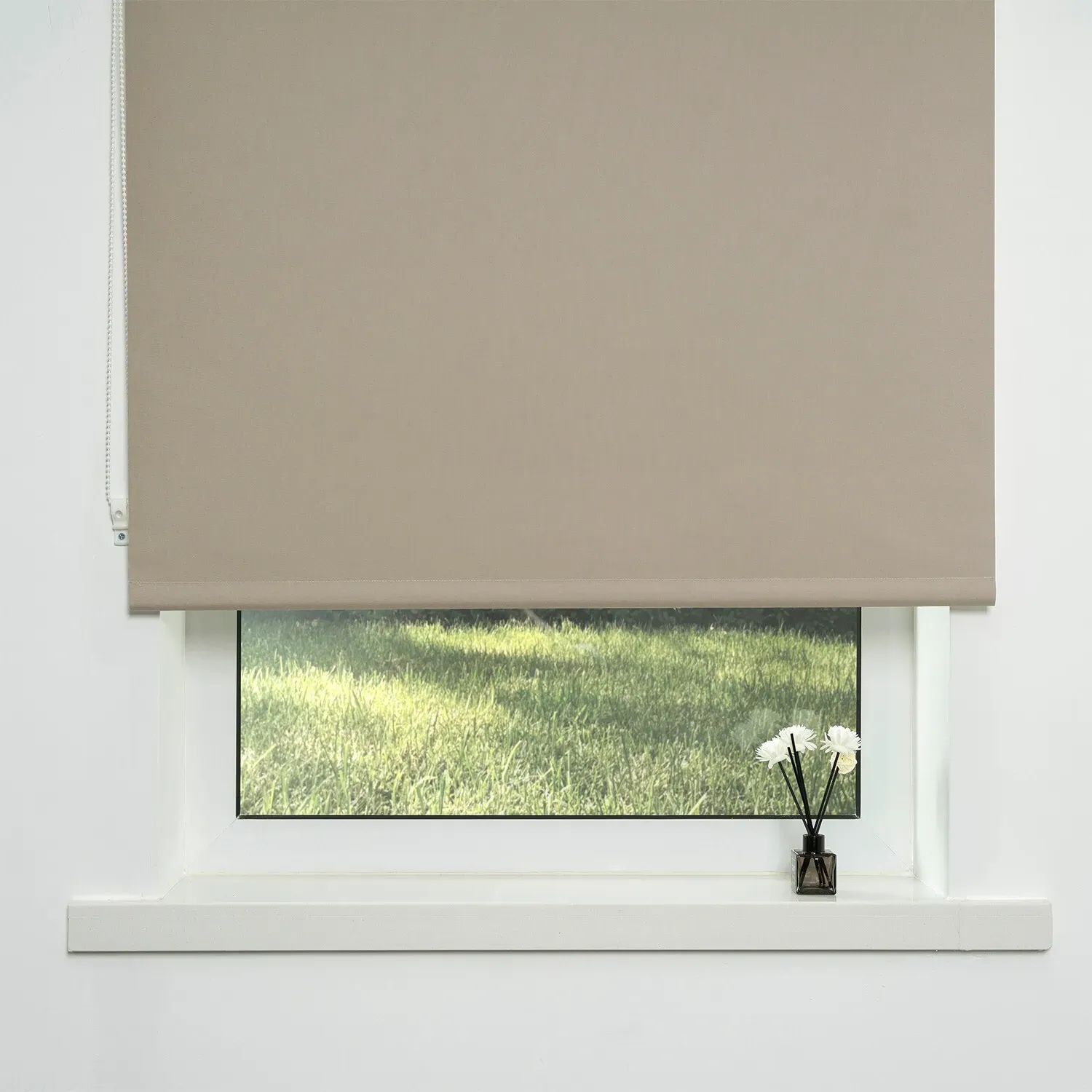 Plain Blackout Roller Blind - Desert Taupe