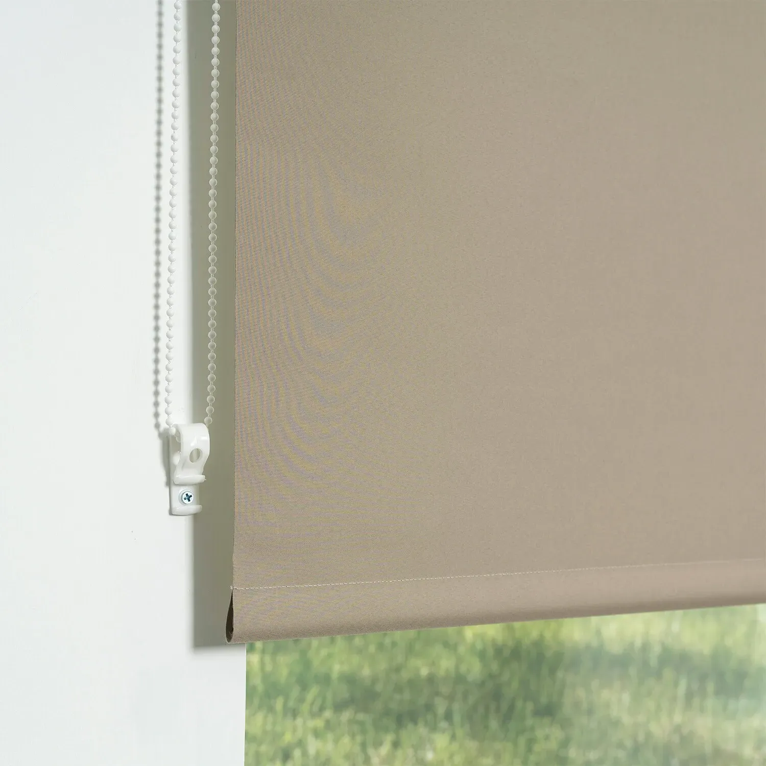 Plain Blackout Roller Blind - Desert Taupe