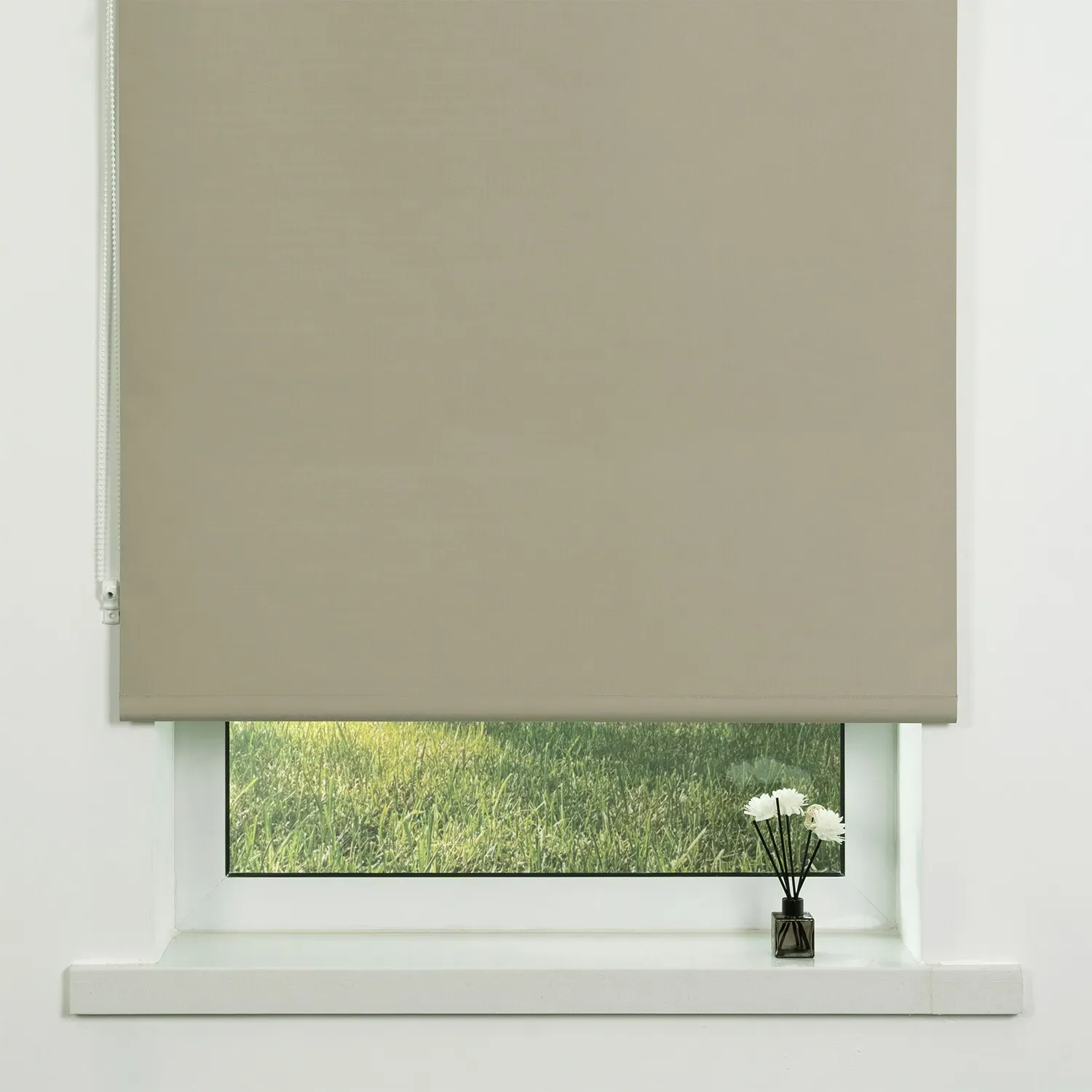 Plain Blackout Roller Blind - Fawn