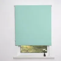 Plain Blackout Roller Blind - Mint