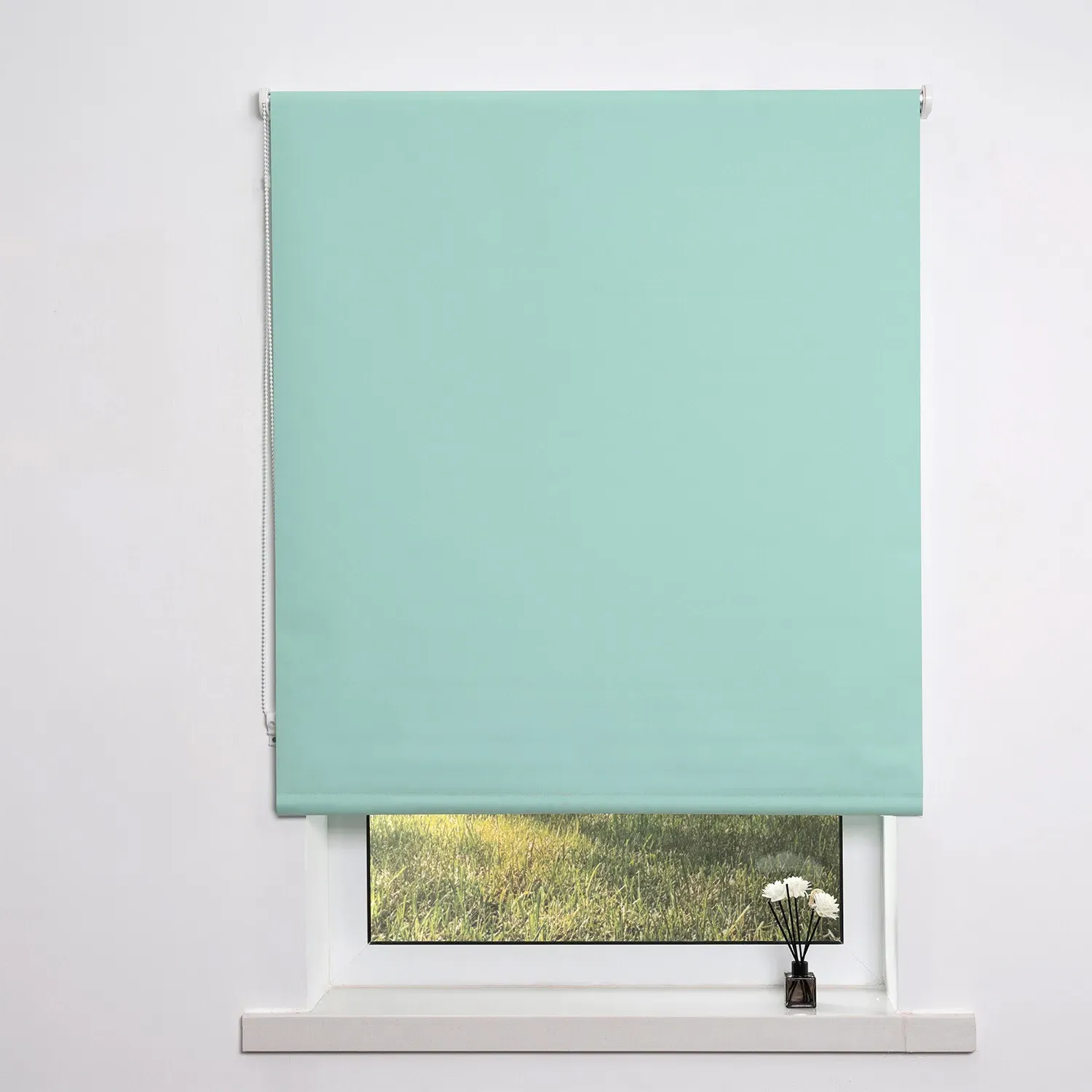 Plain Blackout Roller Blind - Mint image