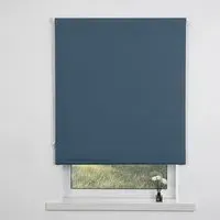 Plain Blackout Roller Blind - Teal