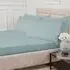 Polycotton King Fitted Sheet - Duck Egg