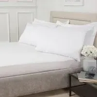 Polycotton Single Fitted Sheet - White