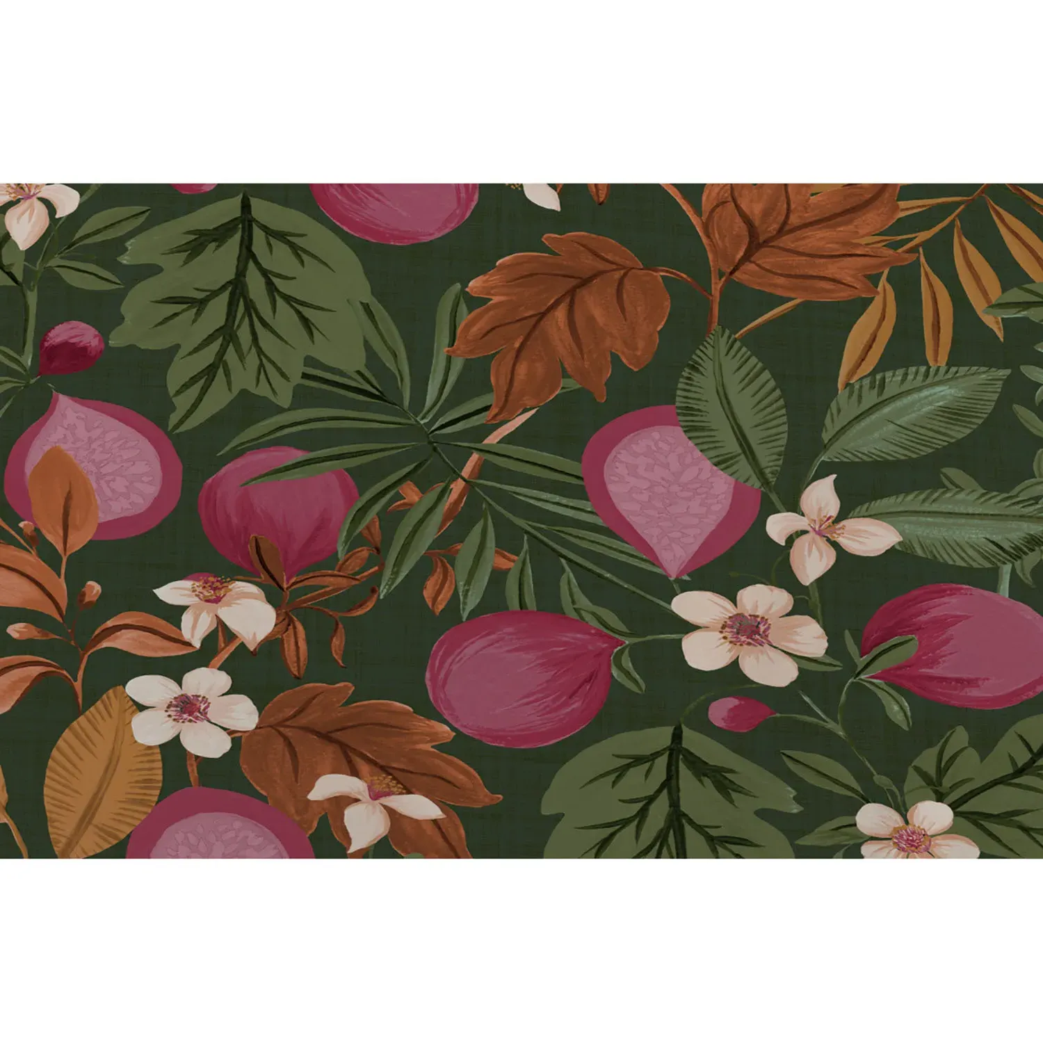 Pomona Fig Double Duvet Set - Multicolour, Cotton