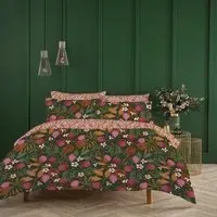 Pomona Fig King Size Duvet Set - Multicolour, Cotton