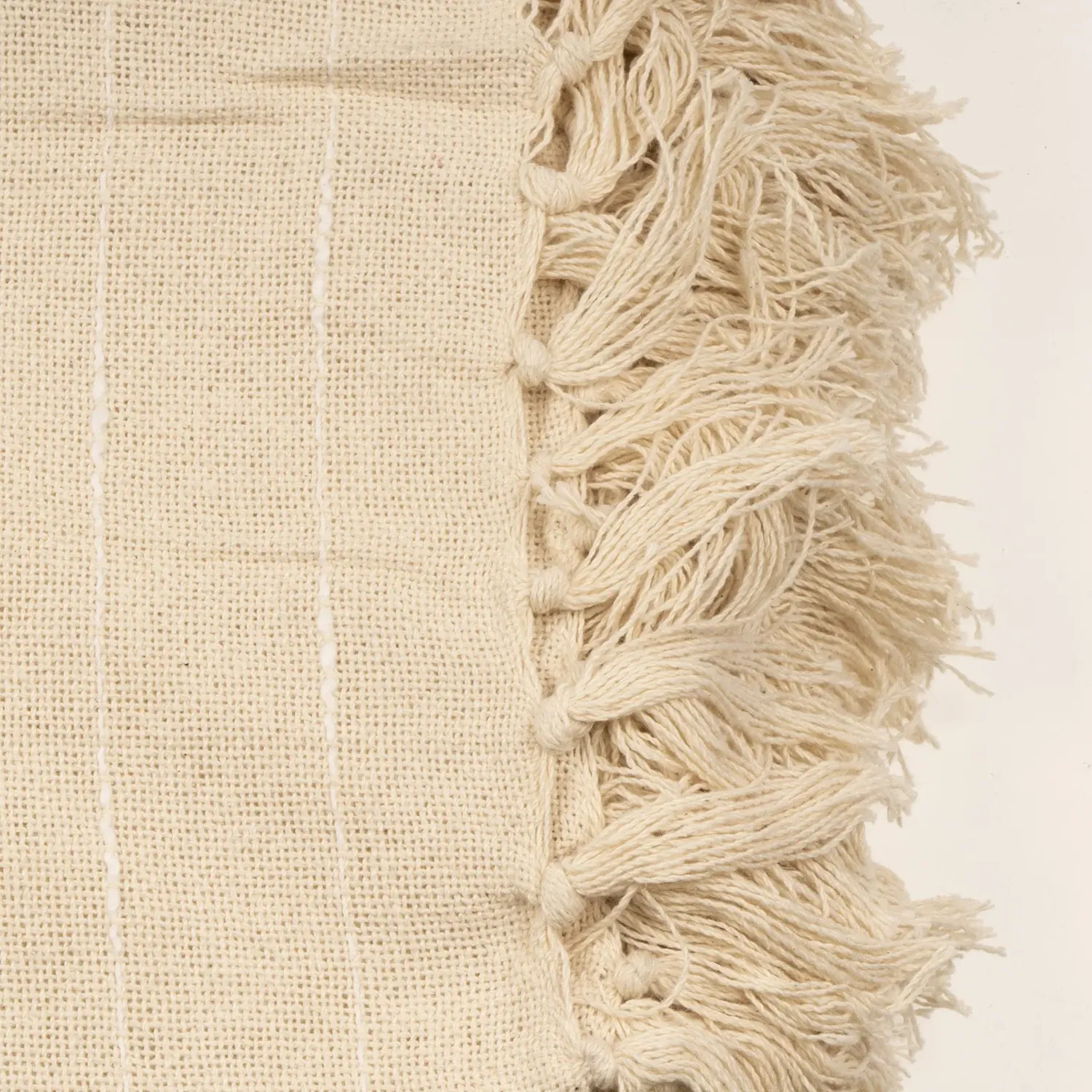 Portland Stitch Throw - Mono, Cotton