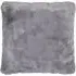 Rabbit Faux Fur Cushion - Grey