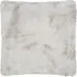 Rabbit Faux Fur Cushion - Silver