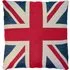Red Union Jack Tapestry Cushion - Multi