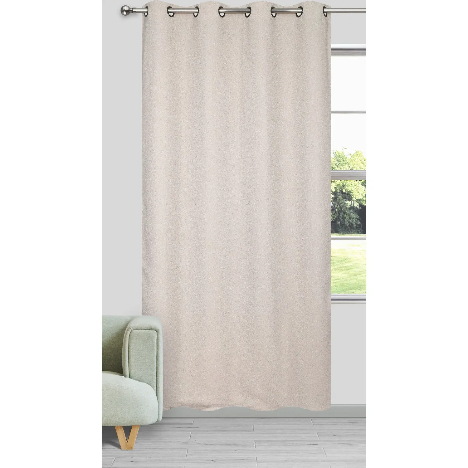 Richmond Boucle Thermal Panel - Natural