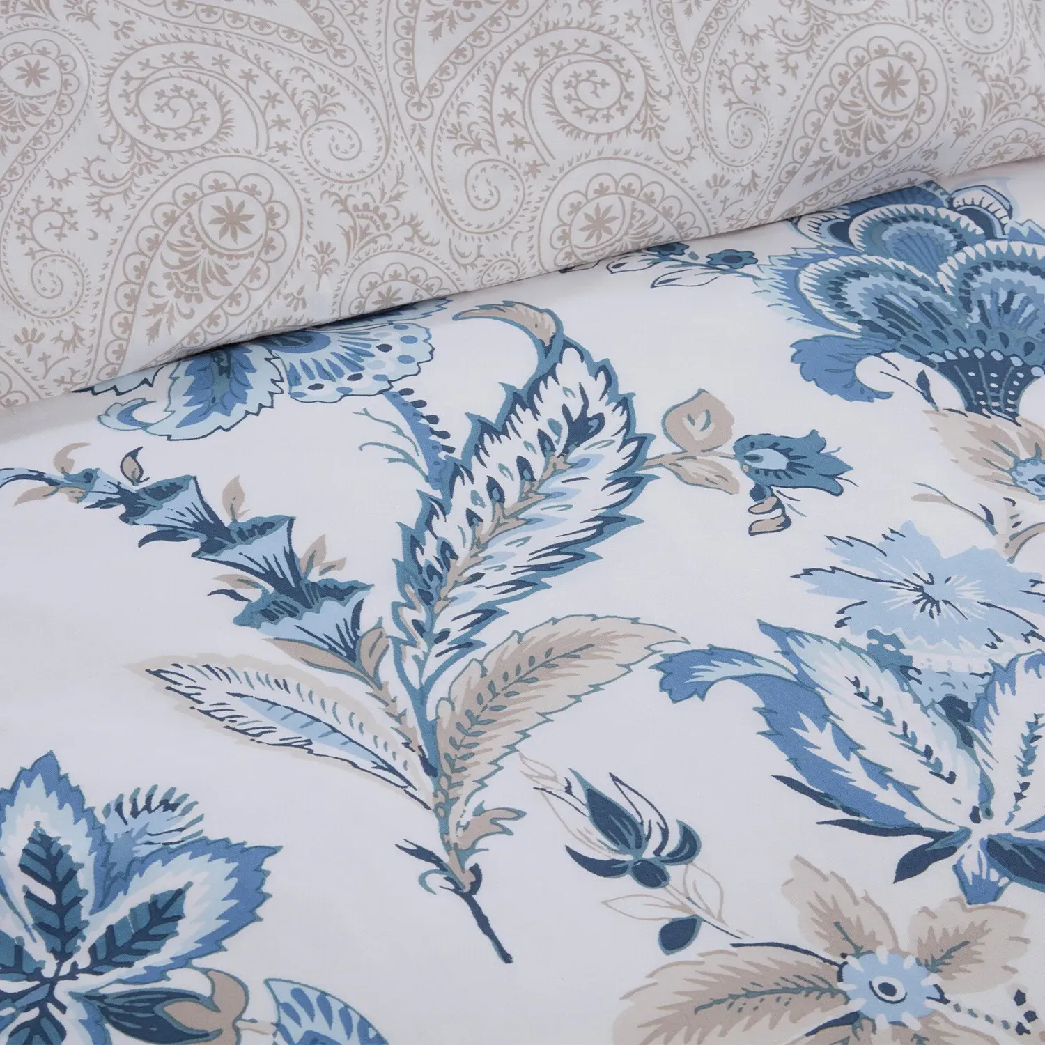 Safia Double Duvet Set - Blue