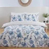 Safia Double Duvet Set - Blue