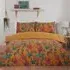 Safia King Size Duvet Cover Set - Ochre