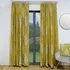 Sakura Taped Curtain - Ochre, Chenille