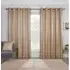 Serene Jacquard Eyelet Curtain - Champagne