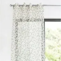 Serenity Leaf Voile Panel - Sage