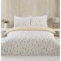 Single Meadow Flowers Duvet Set - Multi