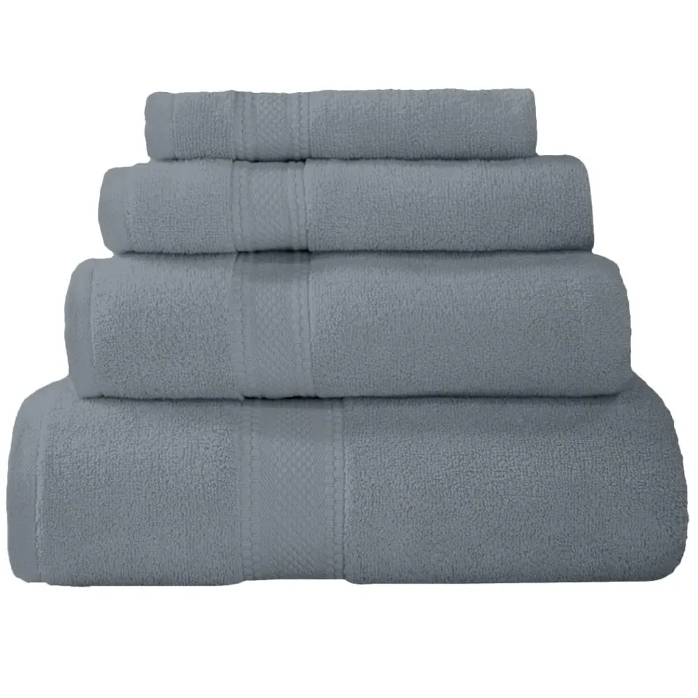 Soft Cotton Bath Sheet - Silver
