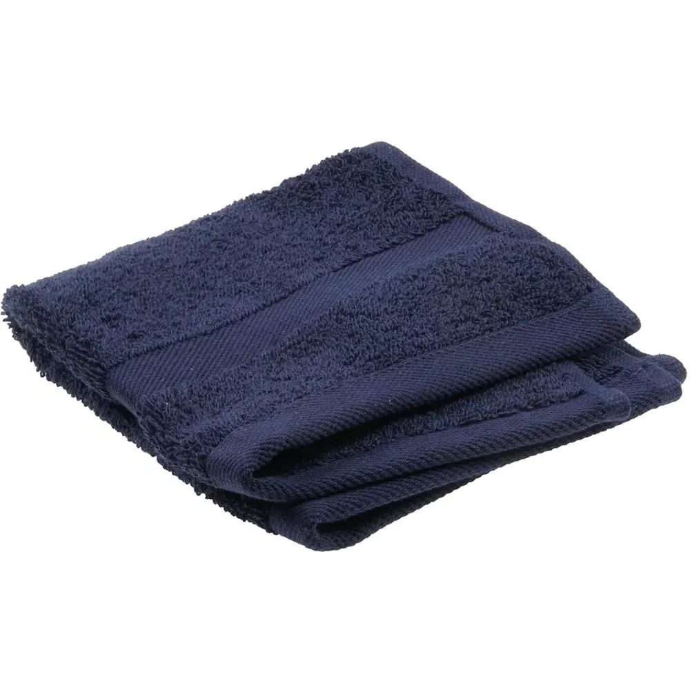Soft Turkish Cotton Hand Towel - Navy image