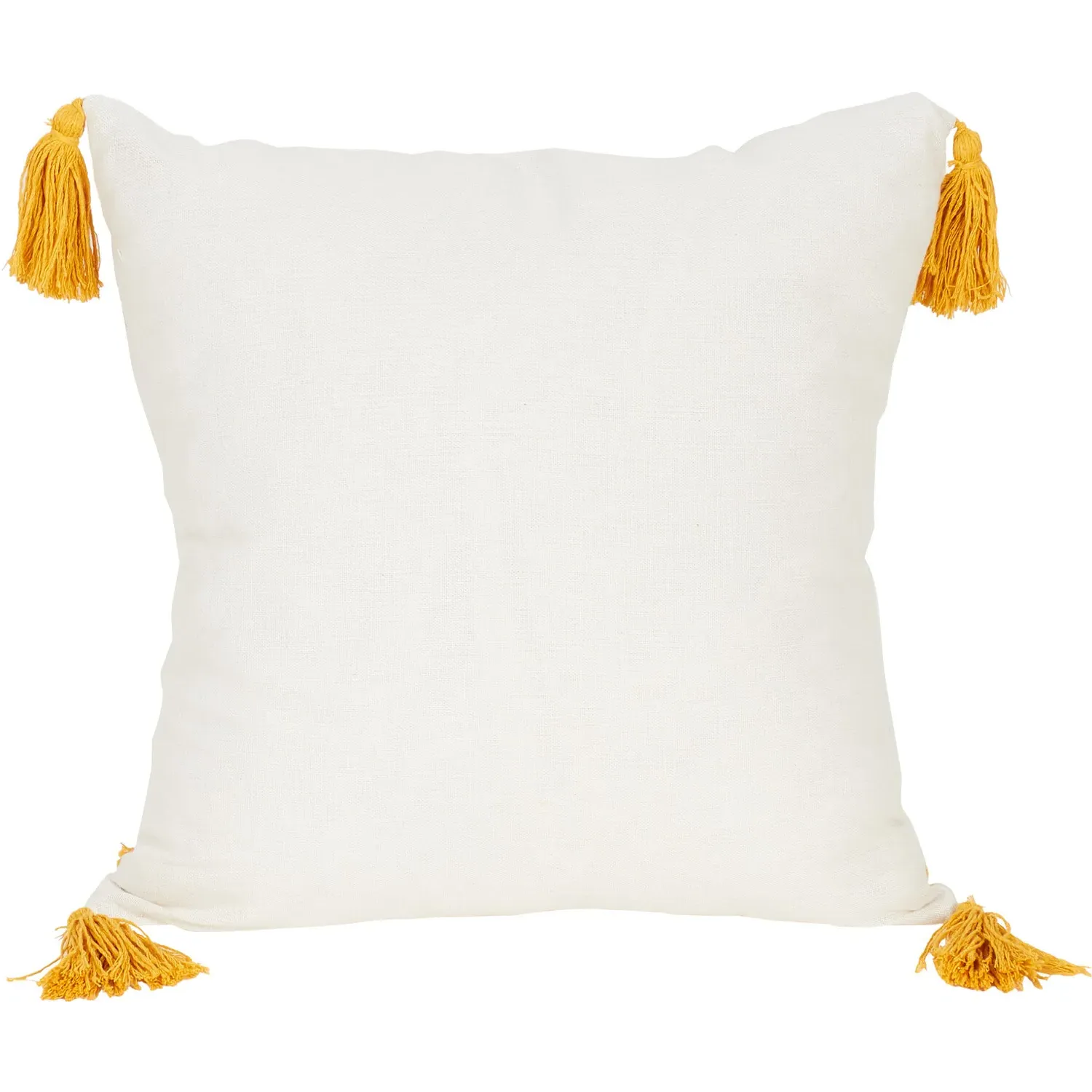 Soleil Tufted Cushion - Yellow