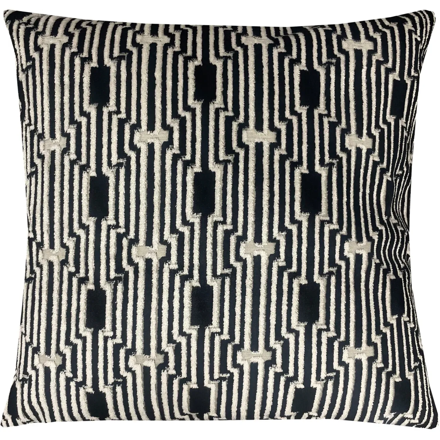 Sonara Geo Cushion - Black image
