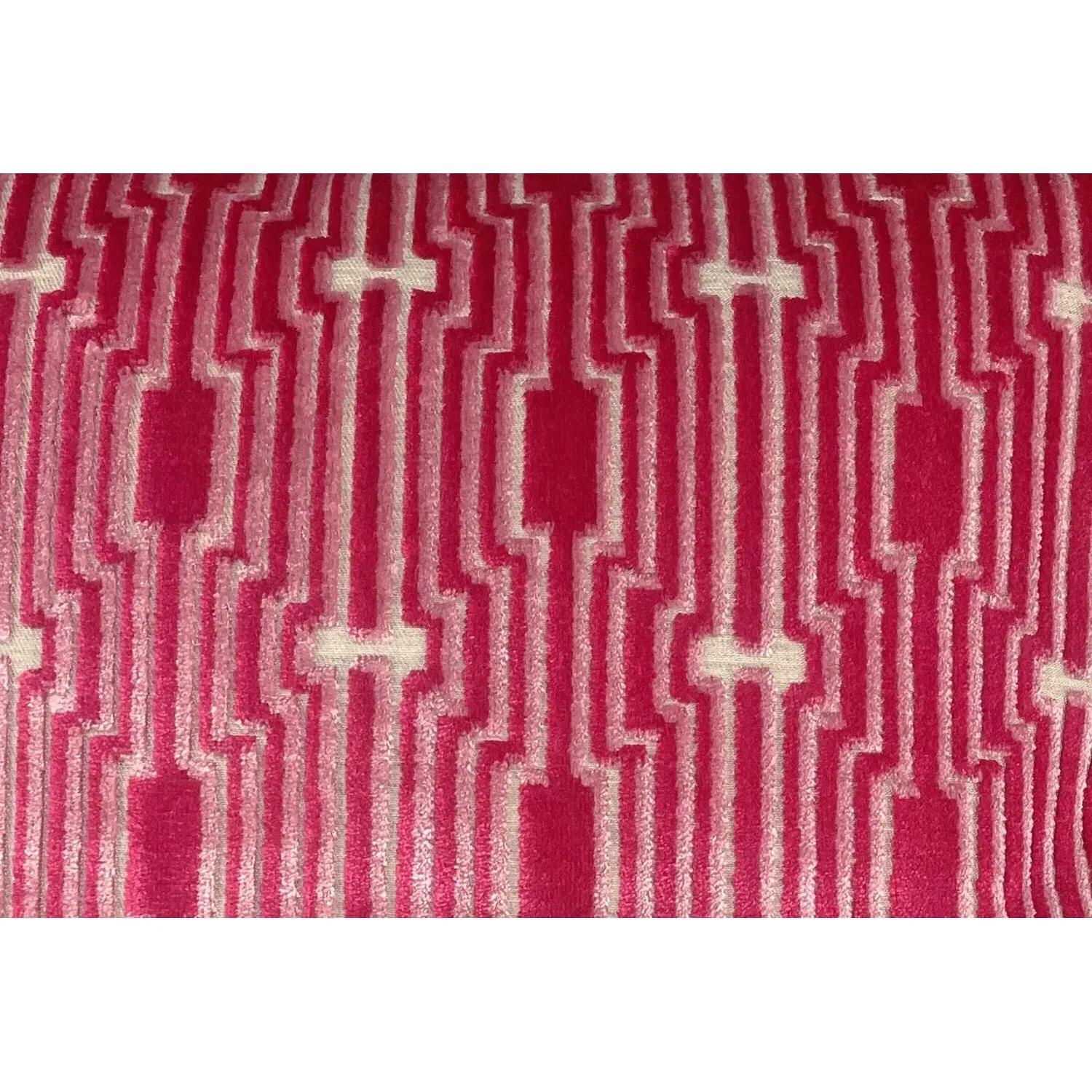 Sonara Geo Cushion - Pink