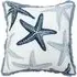Starfish Cushion - Blue