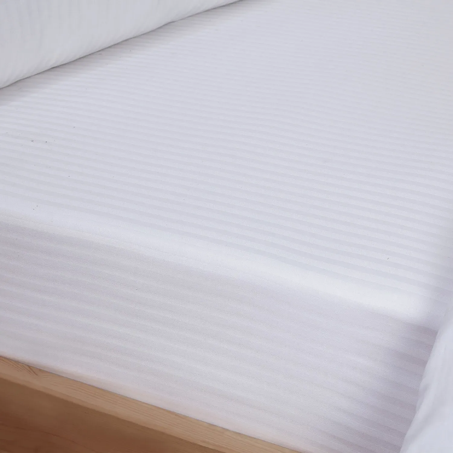 Super King Bamboo Cotton Duvet Cover Set - White