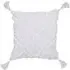 Tangier Tufted Cushion 45x45cm - White