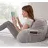 Teddy Cuddle Chair with Storage - Silver