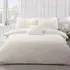 Teddy Fleece King Size Duvet Set - Ivory