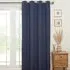 Toronto Boucle Curtain Panel - Navy