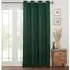 Toronto Panel Curtain - Green, Boucle