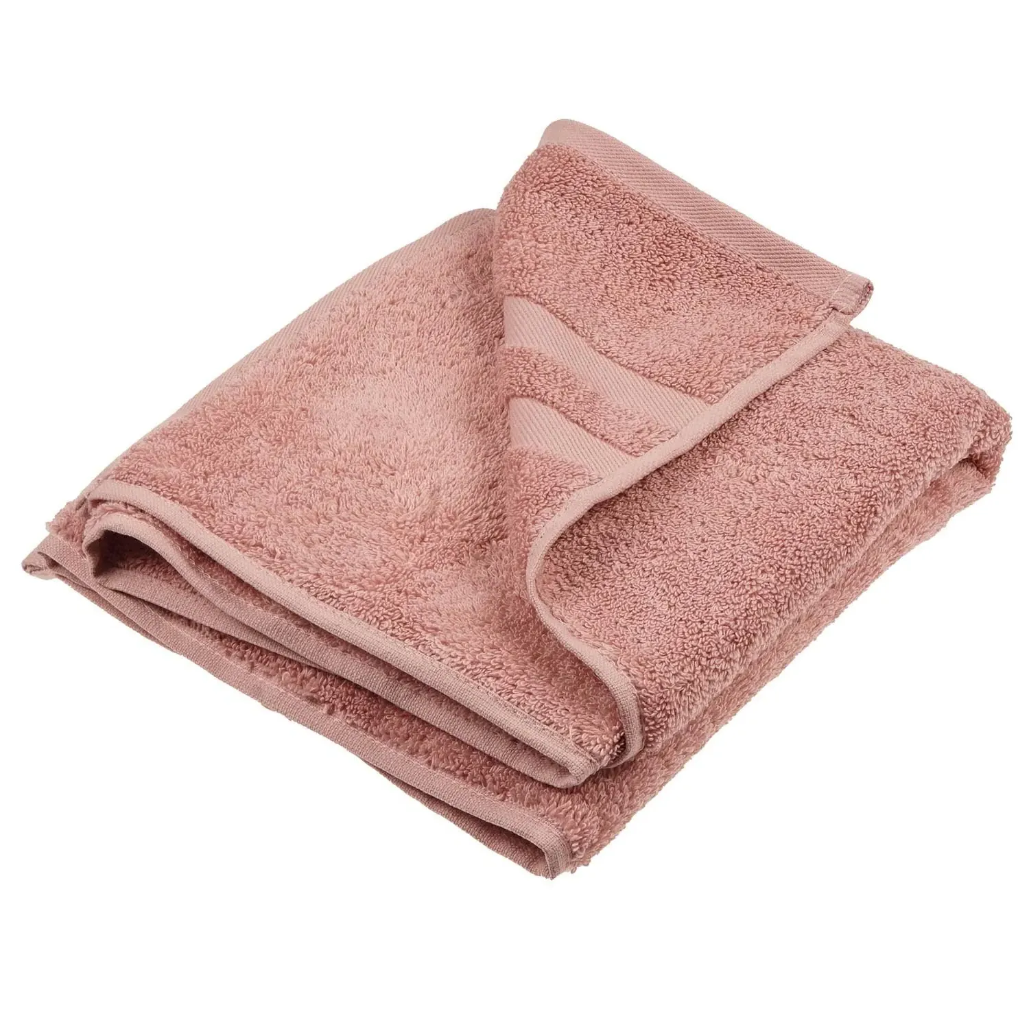 Turkish Cotton Hand Towel - Dusky Pink image