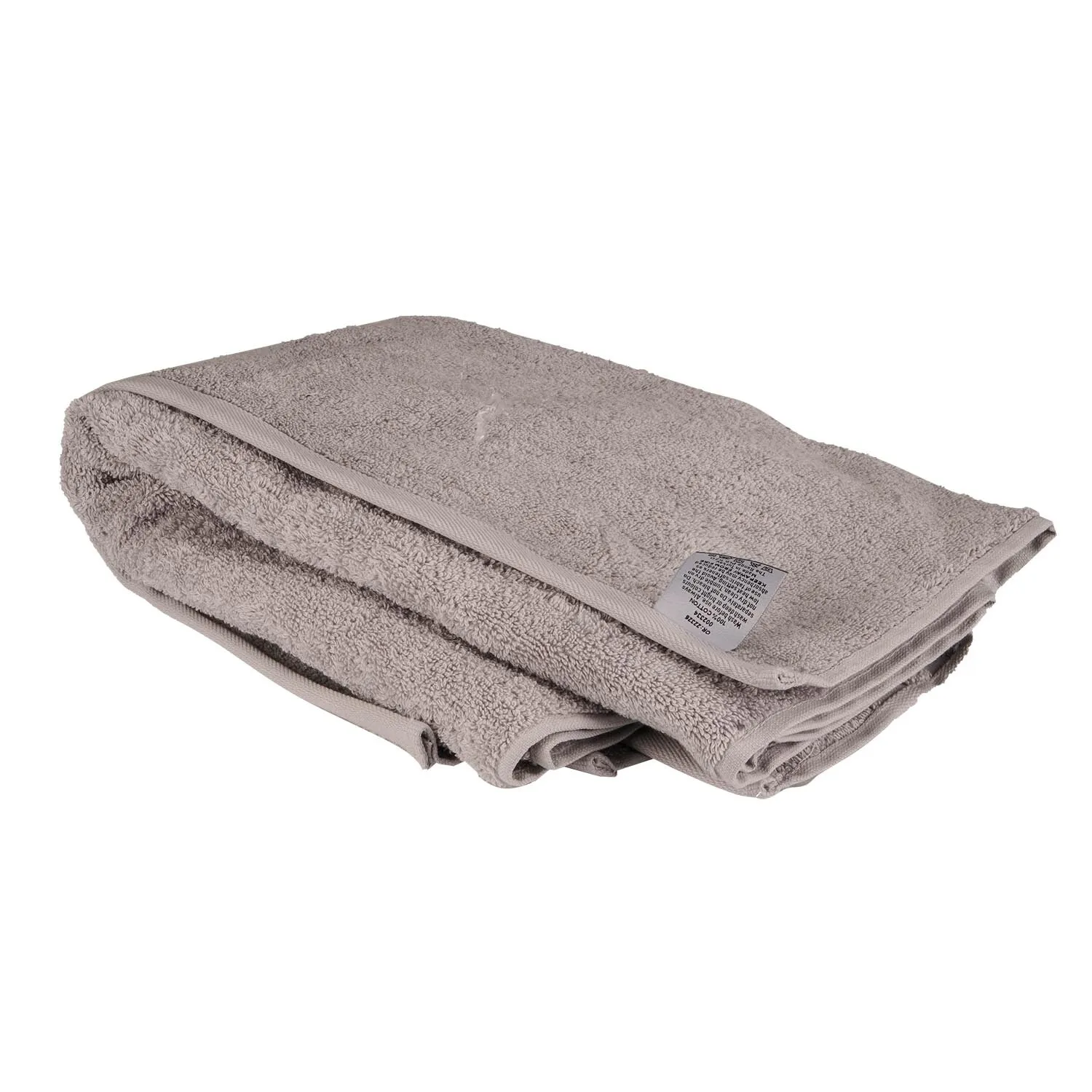 Turkish Cotton Hand Towel - Grey