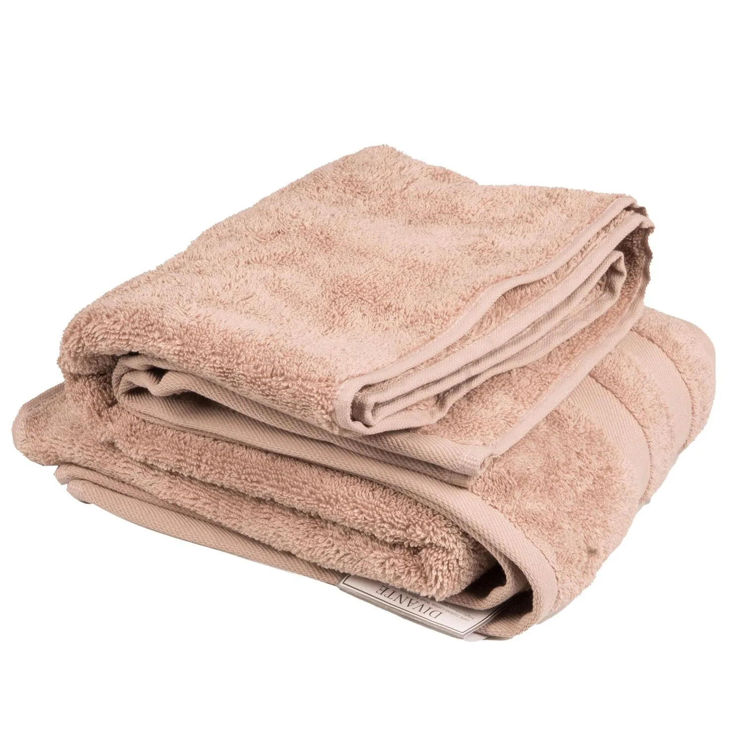 Turkish Cotton Hand Towel - Mocha