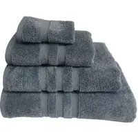 Turkish Cotton Hand Towel - Slate Blue