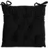 Velvet Seat Pad - Black