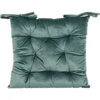 Velvet Seat Pad - Emerald