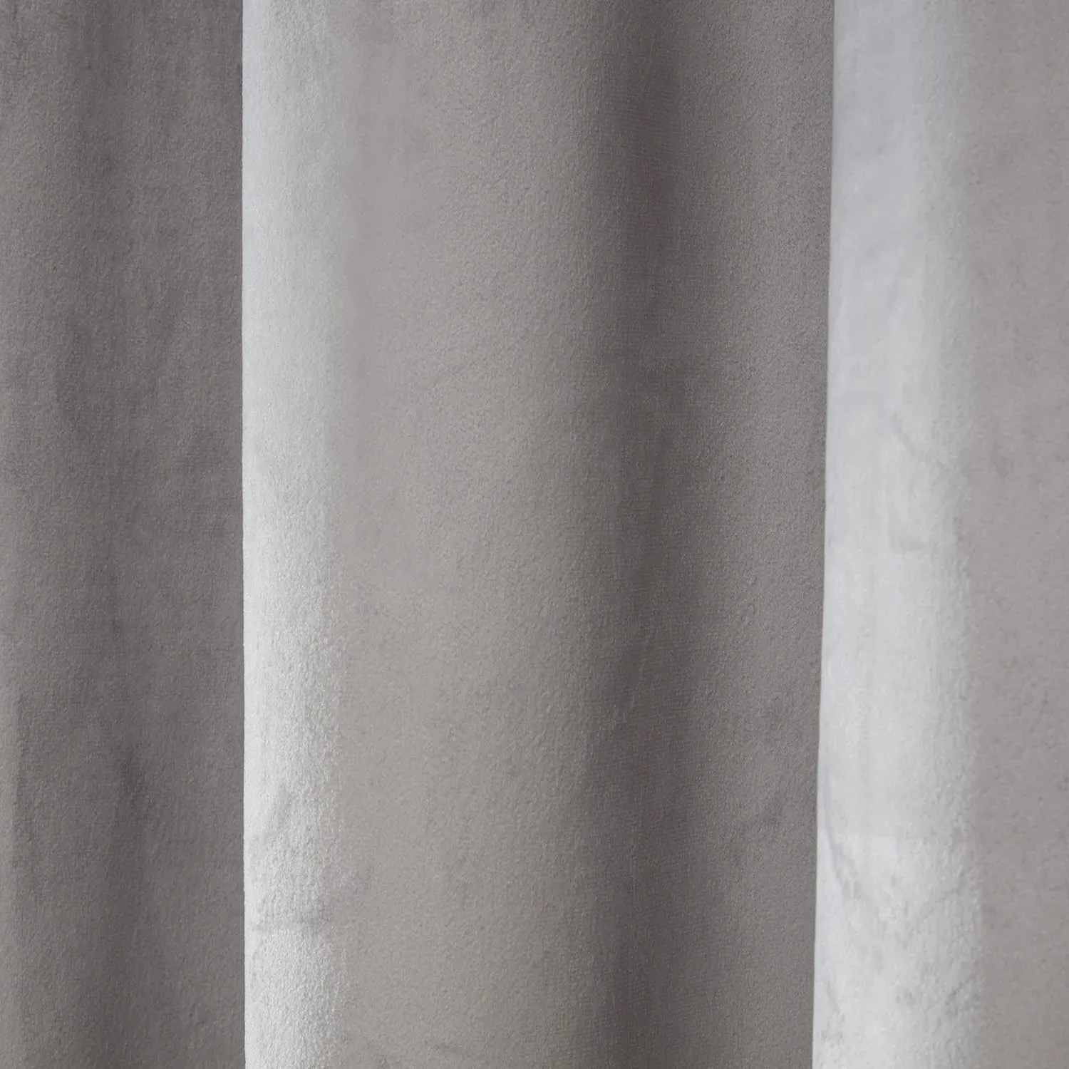 Vermont Velvet Blackout Curtains - Silver