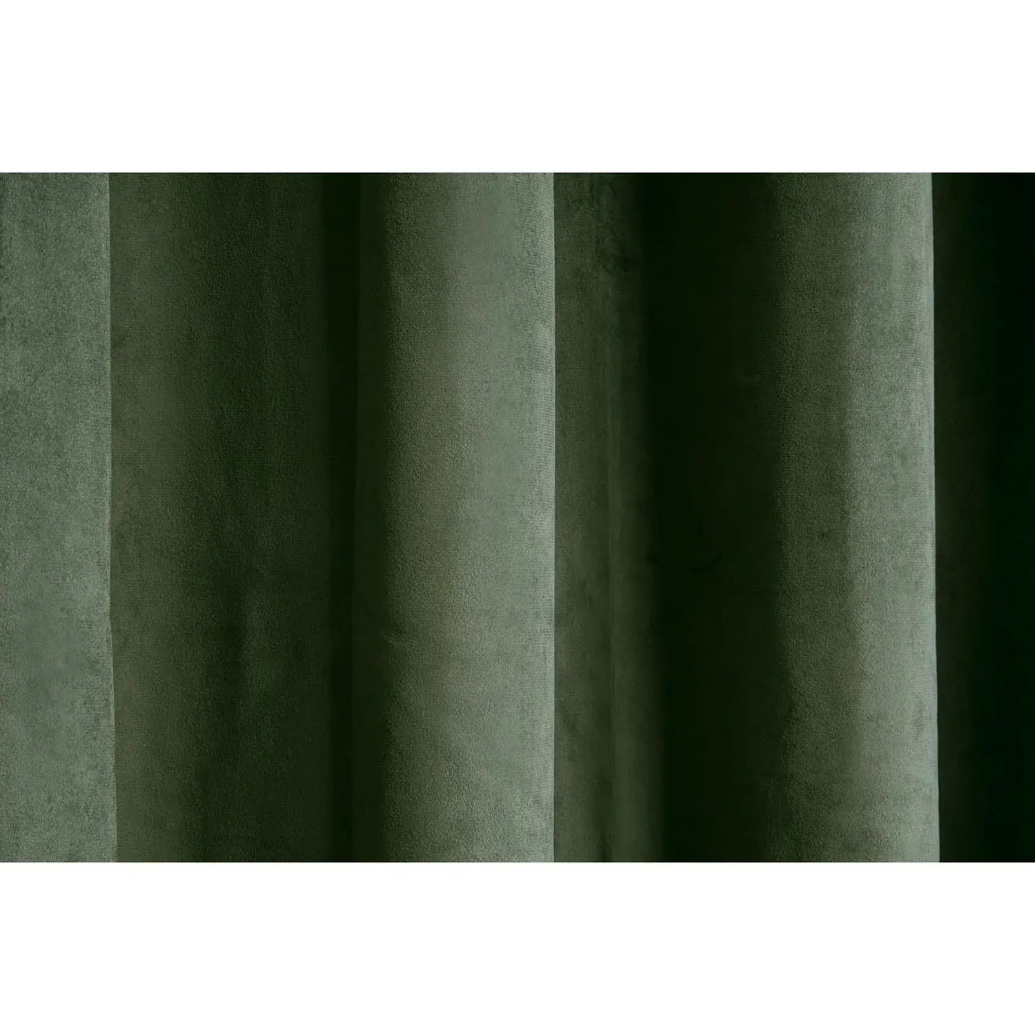 Vermont Velvet Blackout Curtains with Eyelets - Olive