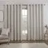 Verona Linen Look Blackout Curtains - Natural