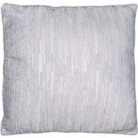 Whitstable Shimmer Cushion 55x55cm - Grey, Chenille