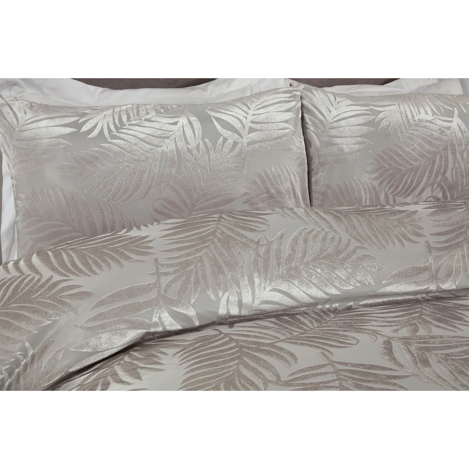 Yasmin King Size Duvet Set - Ivory